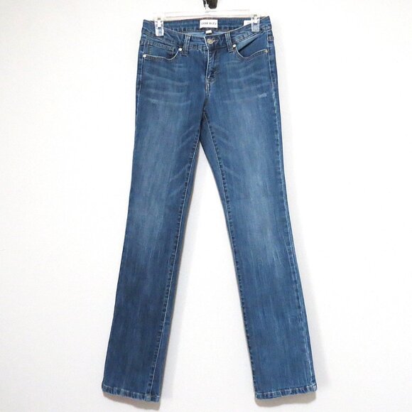 Code Bleu Maya Straight Leg Medium Wash Jeans Size 4 - Picture 2 of 16